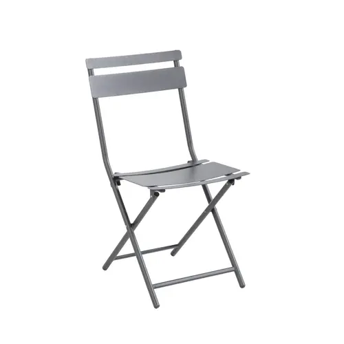 Chaise de jardin pliante Clivia en acier