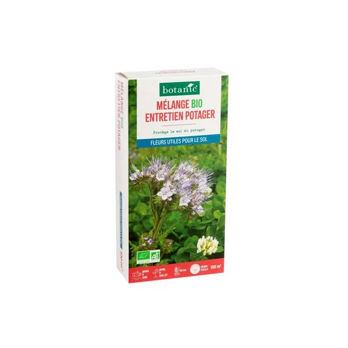 Mélange de graines entretien pour potager bio botanic® - graines à semer (100 m²)