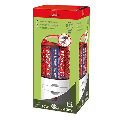 Destructeur d’Insectes Électrique LED 10 W 12x12x26 cm