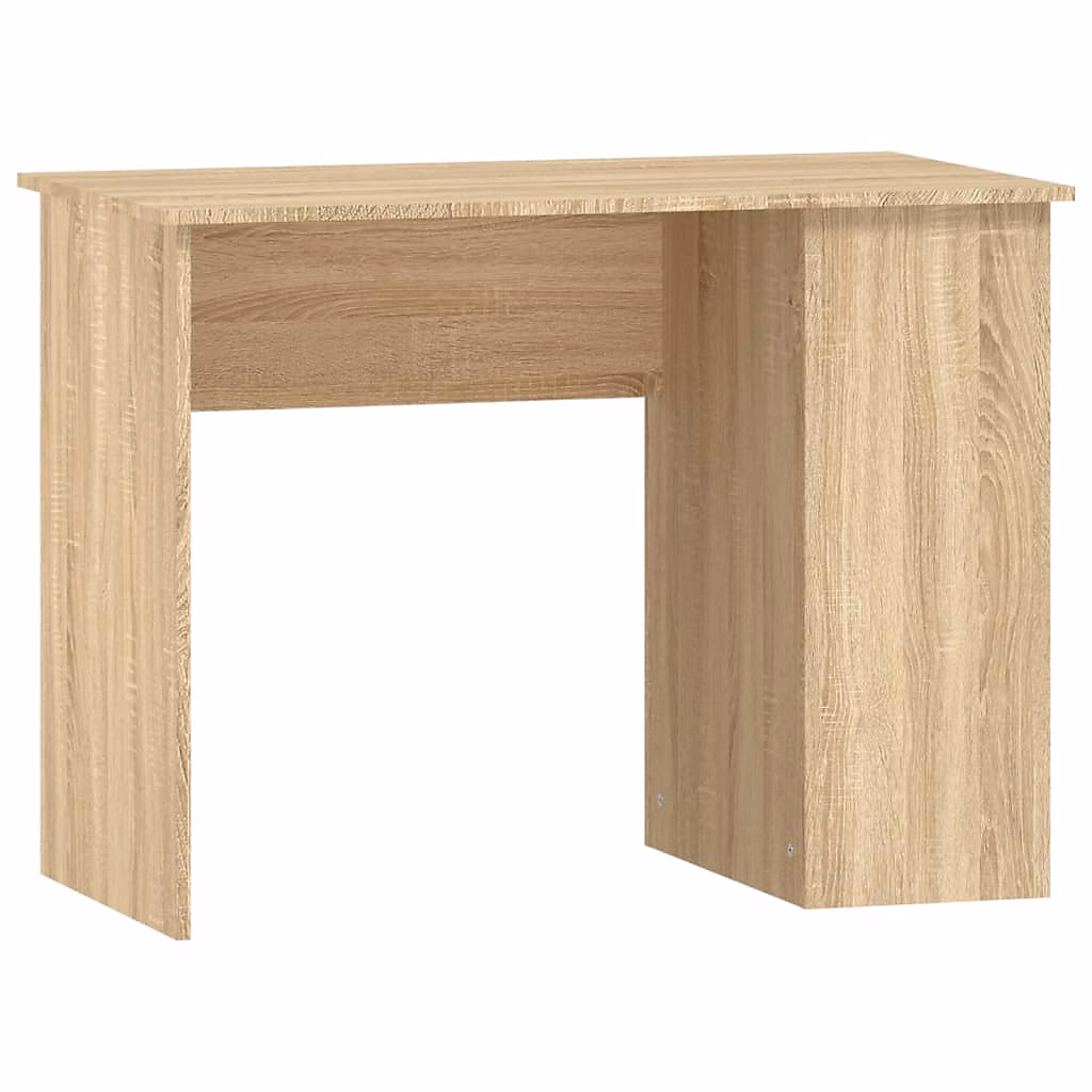 Bureau chêne sonoma 100 × 55 × 75 cm bois d'ingénierie vidaXL