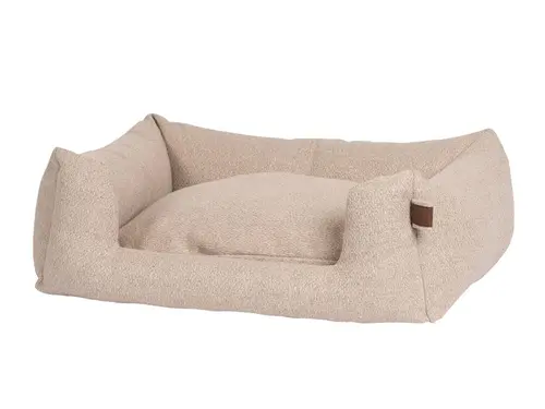 Panier pour chien coloris beige Fantail Eco Snooze British Tan - 80 x 60 cm