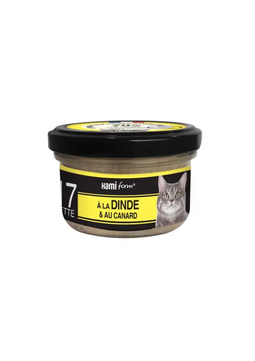 Cuisiné pour chat recette n°17 Dinde/Canard