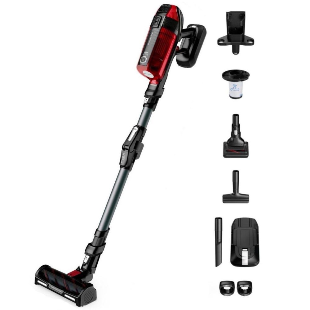 ROWENTA Aspirateur balai x force flex 12.60 animal care rh98a3wo – Mobilier de jardin