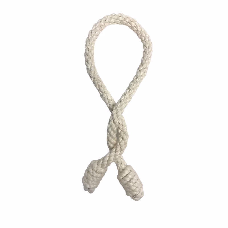 Embrasse flex SANTORIN – Style corde | 60 cm | Crème