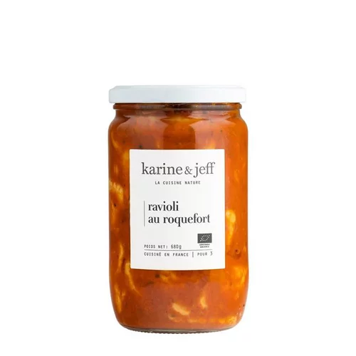 Raviolis bio au roquefort 680 g