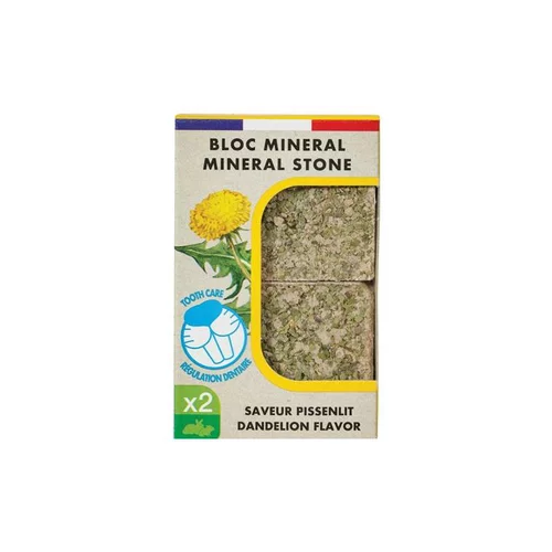 Bloc minéral eden au pissenlit gris 2 x 200