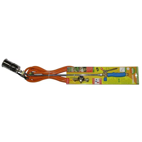 Désherbeur thermique à lance pro bleu acier et PVC 100 cm