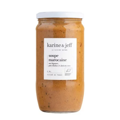Soupe marocaine bio Karine & Jeff - 780 ml