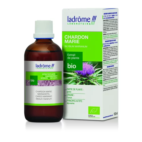 Chardon-Marie extrait de plantes fraîches bio Ladrôme - 100 ml