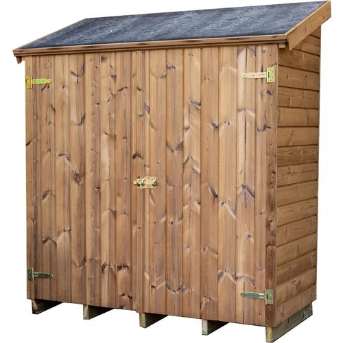 Abri range-tout bois massif THE 175 x 72 x 174 cm livré