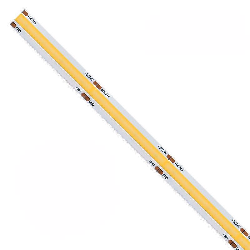 Bande Led Cob Ip65 Monochrome 5M 15W/Mt 12V 3000K – Réf. MBOGFFKKI8105752584
