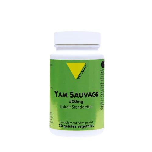 Extrait standardisé de yam mexicain sauvage en boite de 30 comprimés