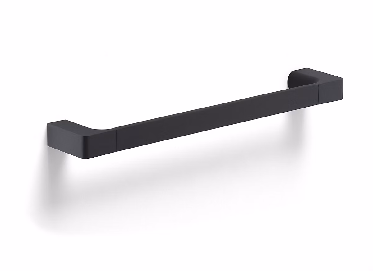 Barre Porte-Serviettes 35 Cm En Laiton Noir Mat – Palazzo