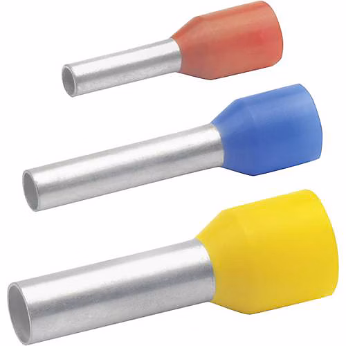 Câble, fil et gaine électrique – Embout simple d'extrémité de câble Klauke 47410 4 mm² x 10 mm gris