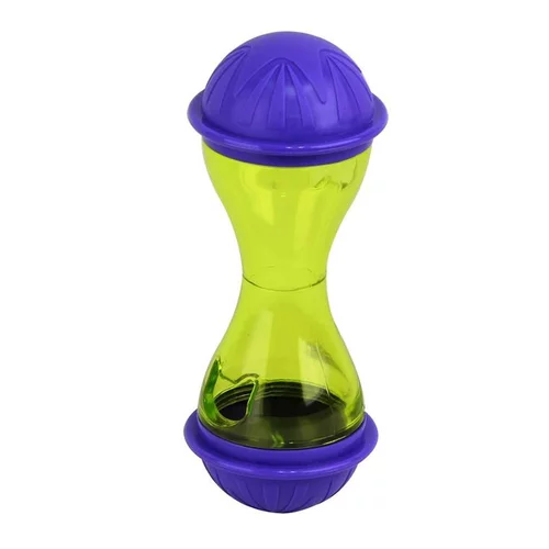 Jouet distributeur IQ Jaune et violet pour chat