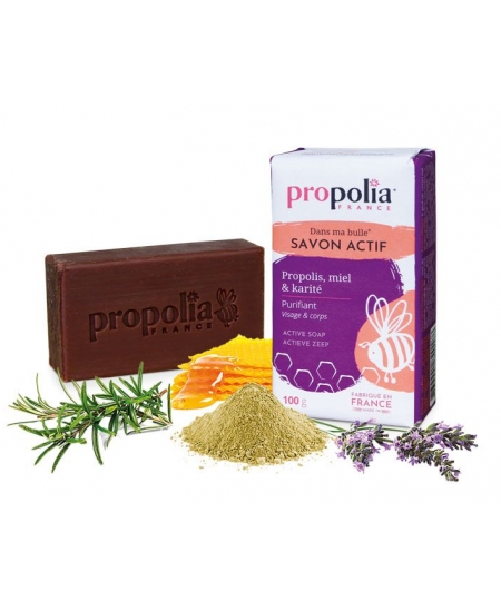 Propolia - Savon Actif Propolis Miel Karité - 100 g