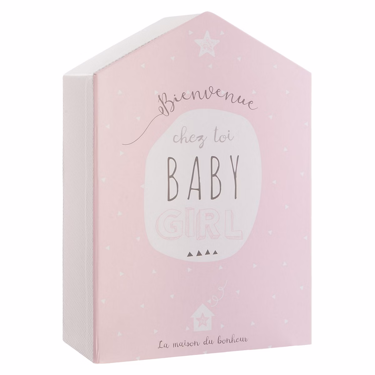 Coffret de naissance souvenirs 10 tiroirs Gris – L. 21 x l. 30 x H. 9 cm