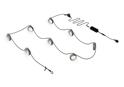 Guirlande hoopik Fermob coloris vert - 120 cm