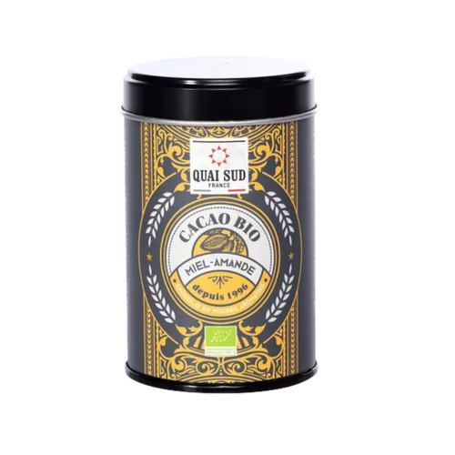 Cacao au miel et à l'amande biologique Quai Sud - 250 g