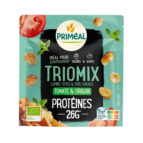 Triomix tomate et origan bio Priméal - 26 g
