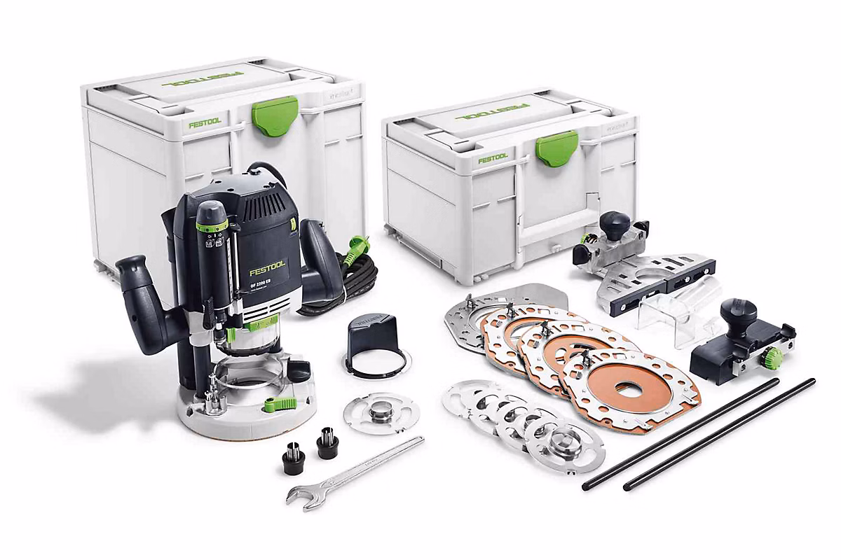 Défonceuse OF 2200 EB – Set | set complet avec accessoires et Systainer | 576220