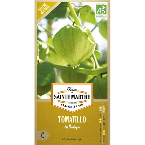 Graines de Tomatillo du Mexique bio Ferme de Sainte Marthe - graines à semer