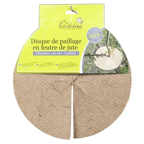 Disques x 2 de paillage Ø 30 cm
