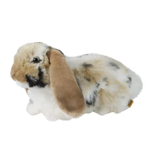 Lapin bélier beige peluche 30 cm pour tout âge