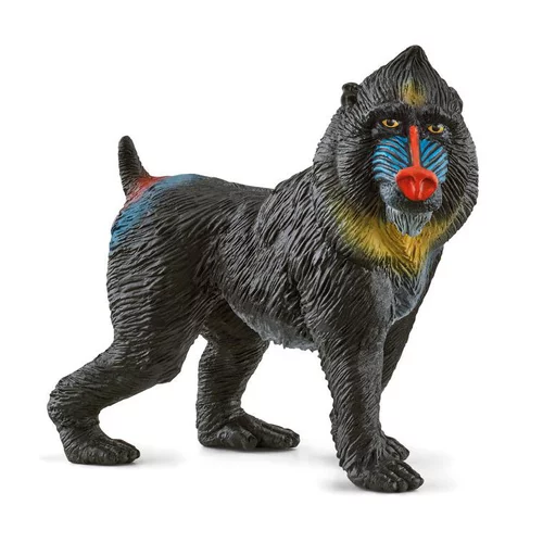 Mandrill multicolore Wild Life - 6.9 cm