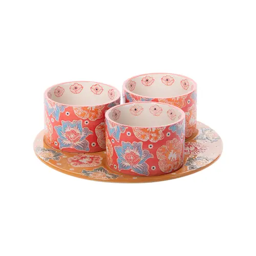 Service apéritif Zephyr 3 pièces - Ø 22 cm