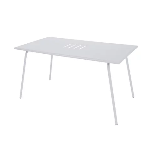 Table de jardin coloris blanc coton Monceau Fermob - 146 cm