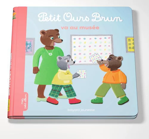Livre Petit Ours Brun va au musée aux Éditions Bayard Jeunesse - 16 pages