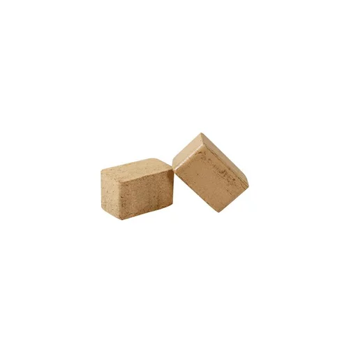Bois de chauffage compressé - lot de 8 bûches pavés Cubix