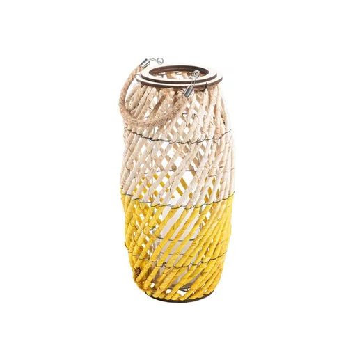 Lanterne dread bicolore petit modèle Ø 21 x H 42/54 cm
