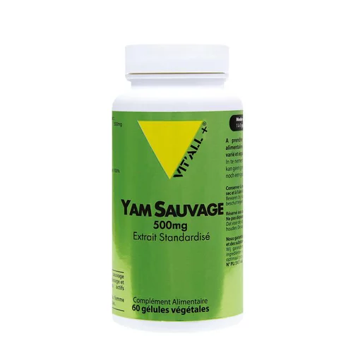 Extrait standardisé de yam mexicain sauvage en boite de 60 comprimés