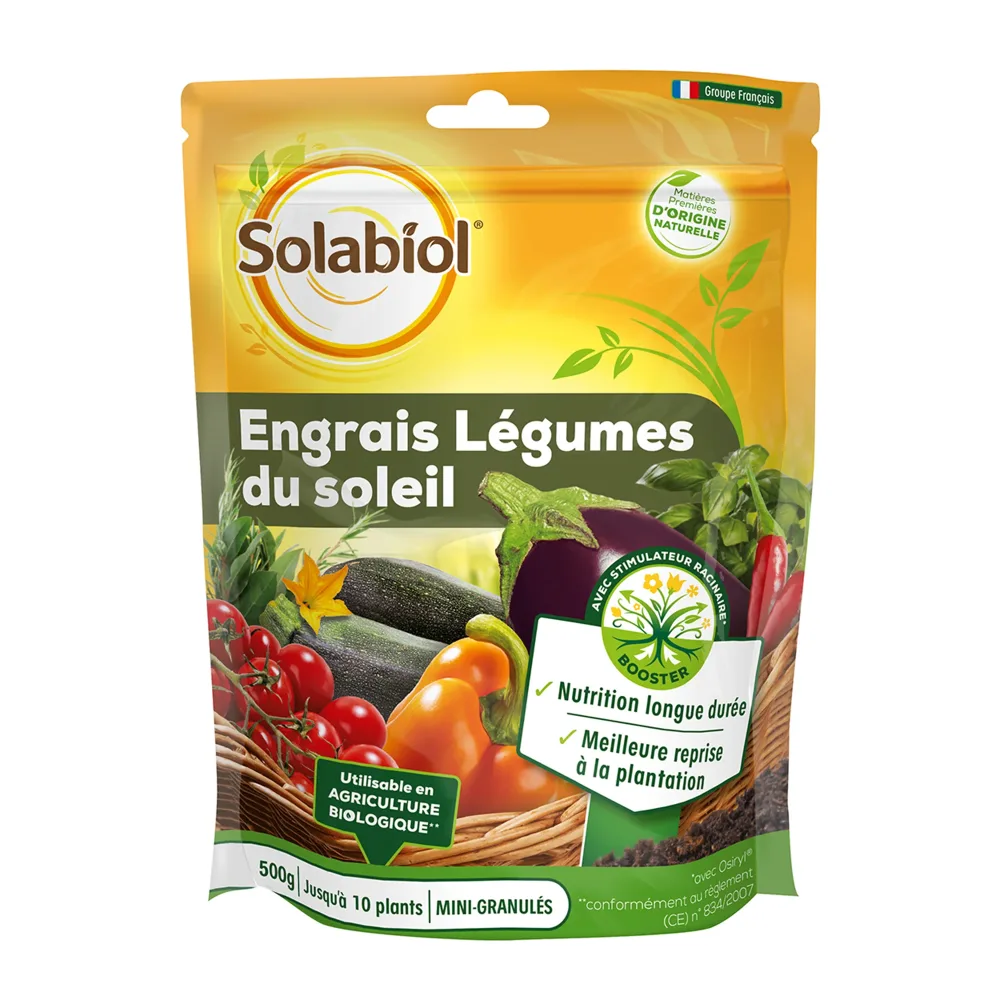 Engrais plantes et légumes du soleil SOLABIOL