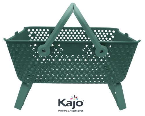 Panier Kajo vert olive - 15 L