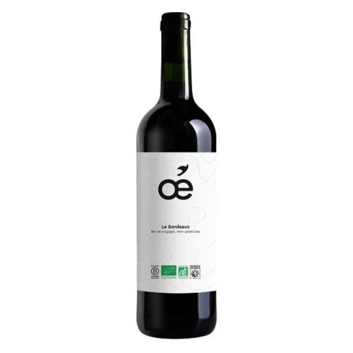 Le Bordeaux AOC bio rouge Oevin — 75 cl