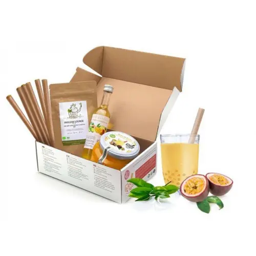 Kit pour bubble tea saveur passion My Bubble Tea - pour 6 bubble tea