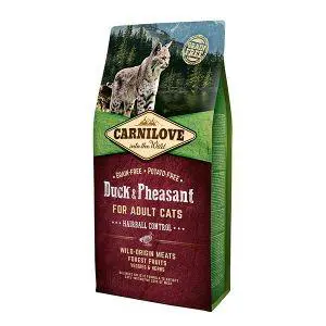 Croquettes pour chat Carnilove duck & pheasant for adult cats - 6 kg