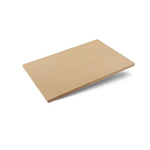 Pierre à pizza large rectangle beige 65 x 43 x 4,5 cm