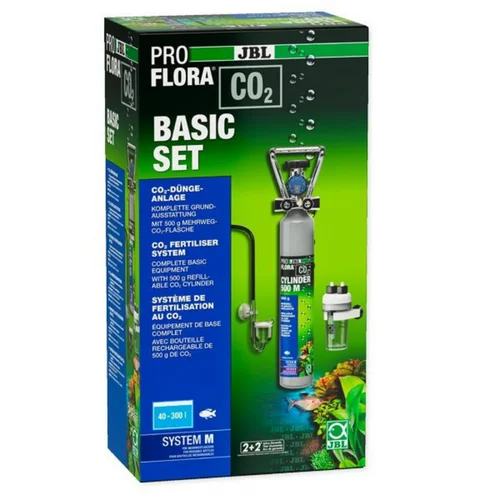 Kit CO2 pour plantes d'aquarium, système intégral, JBL - ProFlora Basic Set M