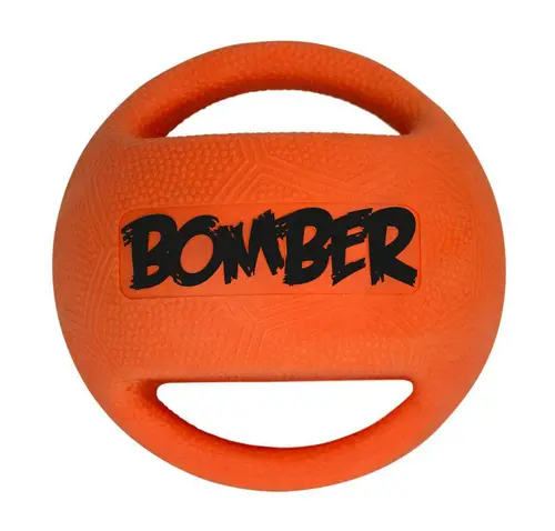 Balle pour chien en TPR coloris orange Zeus Bomber