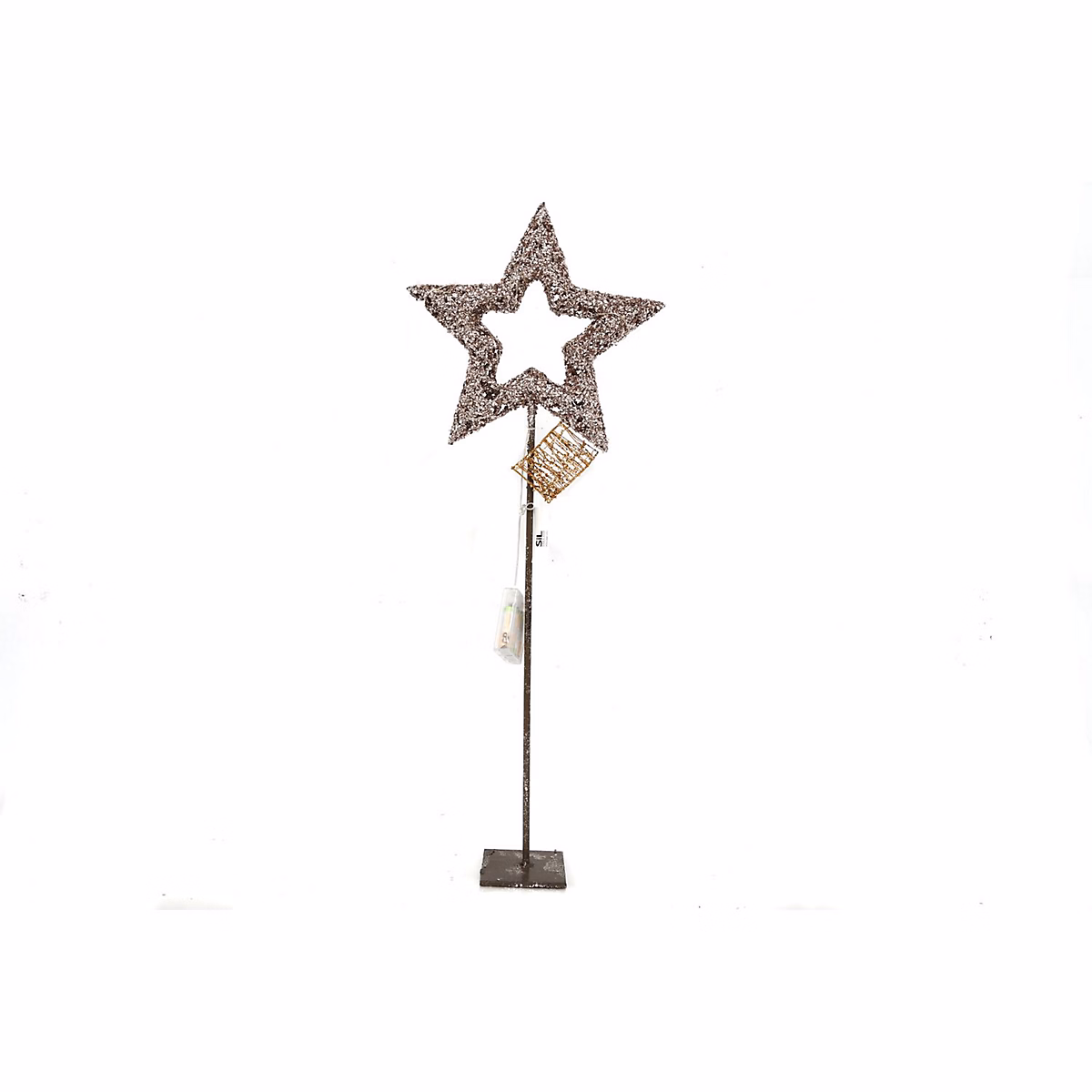 Décoration de Noël lumineuse LED Marron | L. 30 x l. 4.5 x H. 80 cm – DESIGN DE NOEL