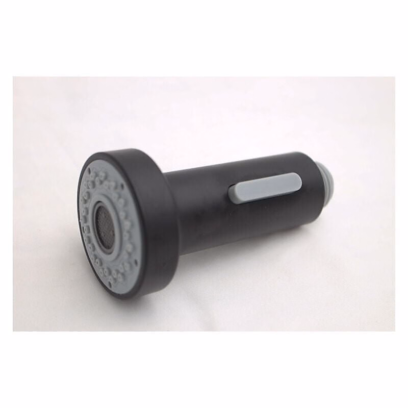 Pommeau de douche, flexible et barre de douche – 1pc noir Douchette Robinet Mitigeur Evier Cuisine Press Down Pro Tête 2 Fonctions Jets Mitigeur Cuisine Douchette Accessoire