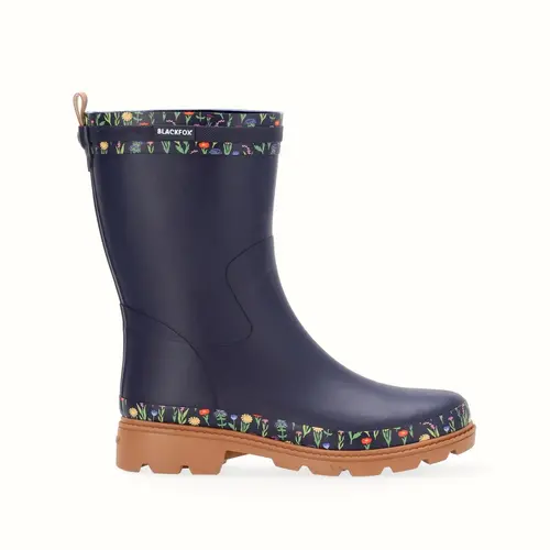 Demi-botte Judy coloris marine en caoutchouc Blackfox - pointure 37
