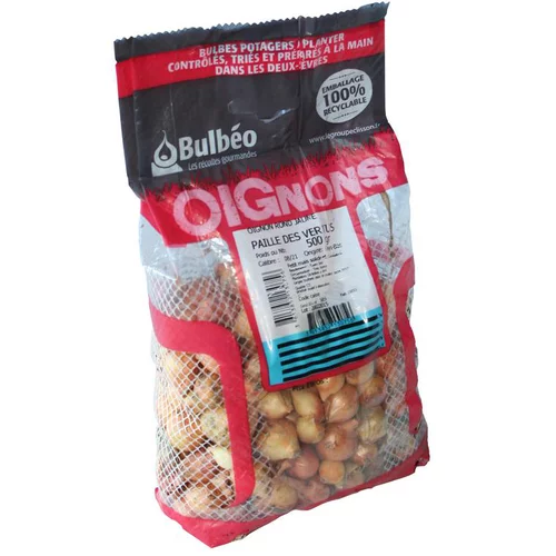 Bulbes d’oignons jaune paille des vertus 500 g