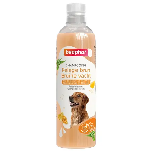 Shampooing pour chien pelage brun Beaphar - 250 ml