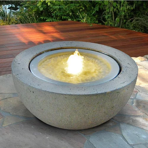 Fontaine Villa Fontania en Demi-sphère avec LED