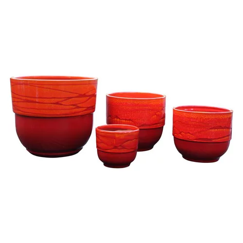 Vase Rebord soleil couchant H 19 x Ø 21 cm